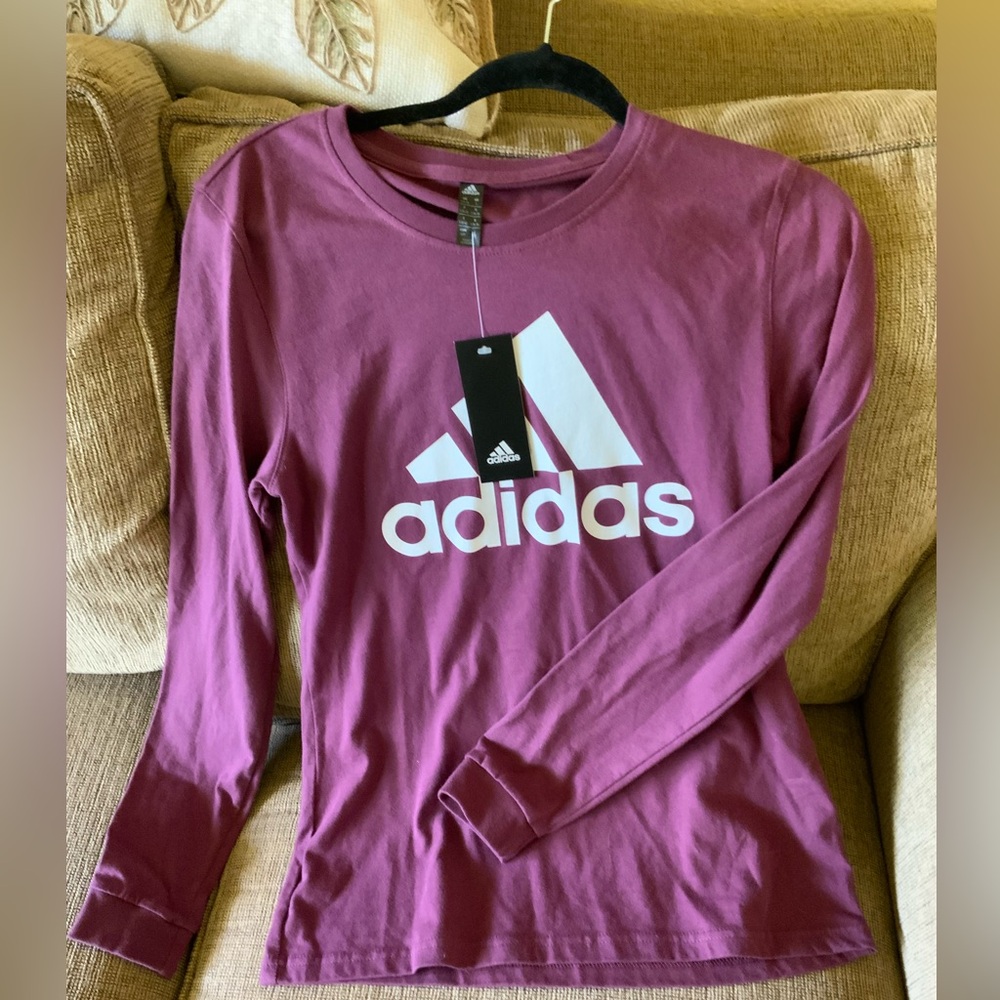 Brand New Womens Adidas long sleeve shirt, with tag!